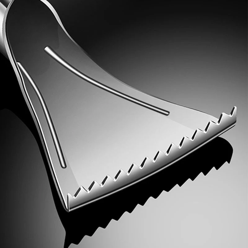 🔥 50% DE RÉDUCTION ! ✨ Décailleur à Poisson en Acier Inoxydable - Lame Dentelée, Manche Antidérapant, N'Abîme Pas la Chair 🐟🔪 - Image 7