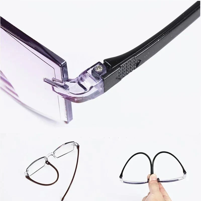 📢📢50 % de réduction !! ⏰Lunettes de sport, ultra-légères, anti-lumière bleue, pour la presbytie✨ - Image 5