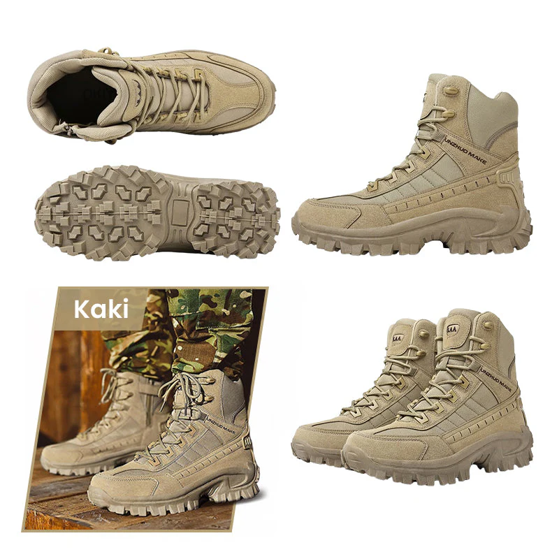 🔥Bottes de sport tactiques montantes imperméables et antidérapantes (amélioration de la durabilité) - Image 7