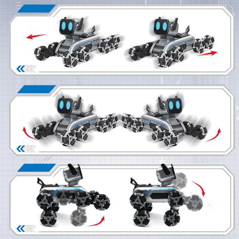 💥Hot Sale Offers🐶Chien robot acrobatique intelligent à huit roues🖤Escalade, transformation, détection de gestes - Image 3
