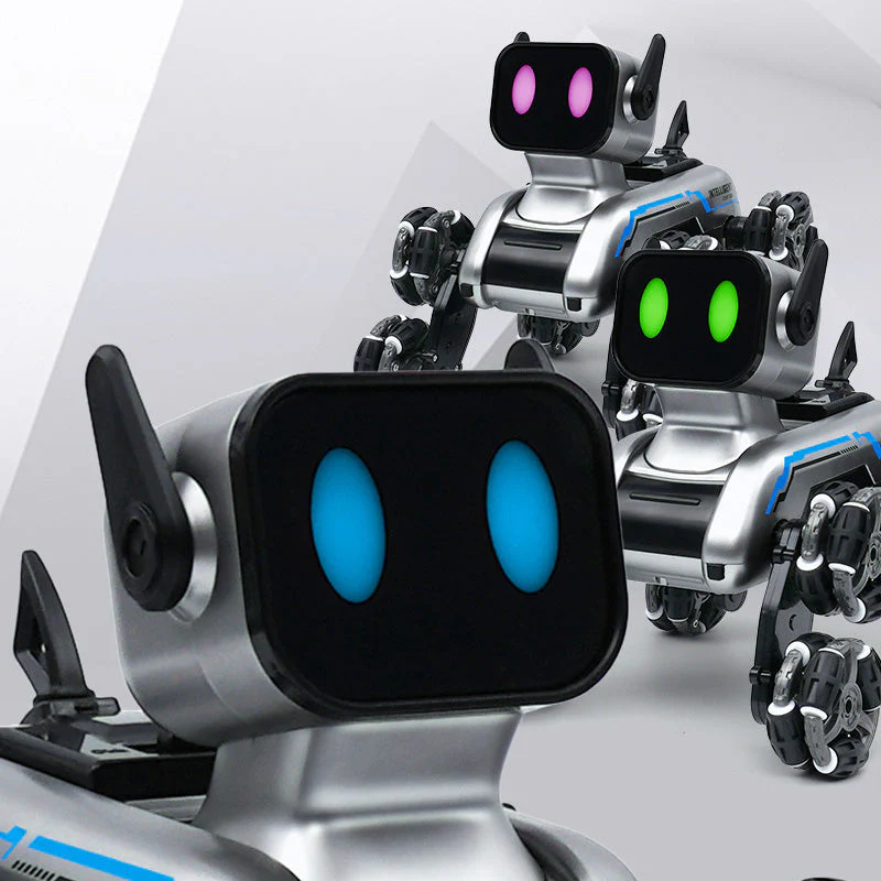 💥Hot Sale Offers🐶Chien robot acrobatique intelligent à huit roues🖤Escalade, transformation, détection de gestes - Image 6