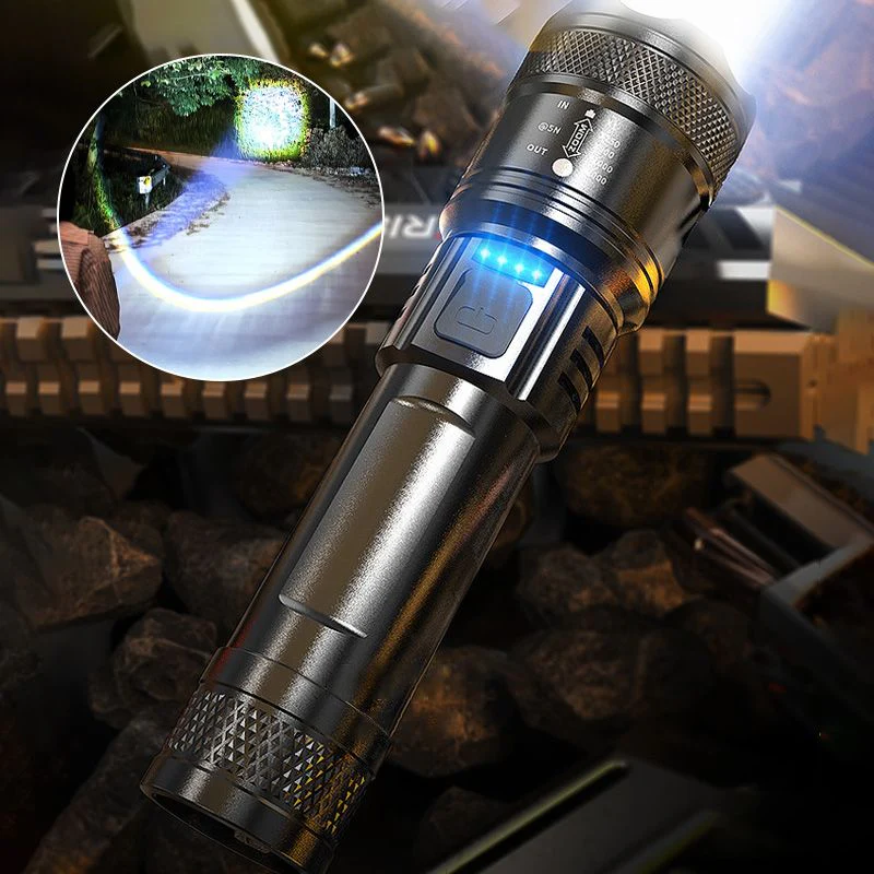 📢📢Achetez-en 2 obtenez-en 1 gratuit⏰Lampe de poche zoomable à lumière super forte