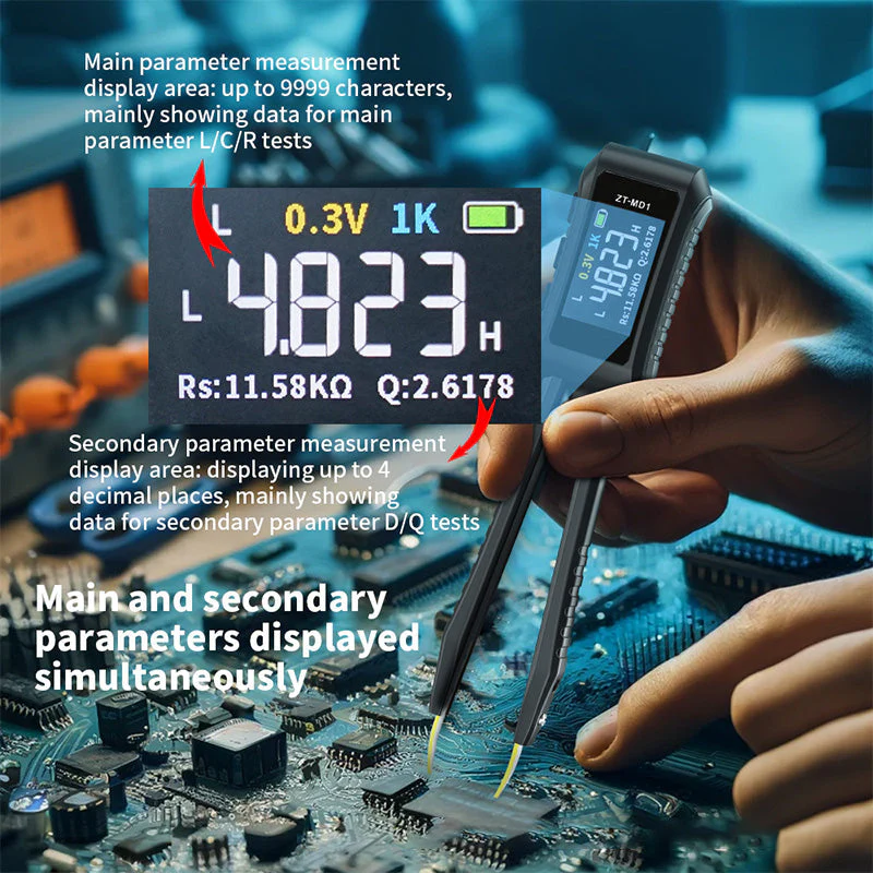 ⚒️Testeur ZT - MD1 Mini pince numérique LCR ESR - Image 5