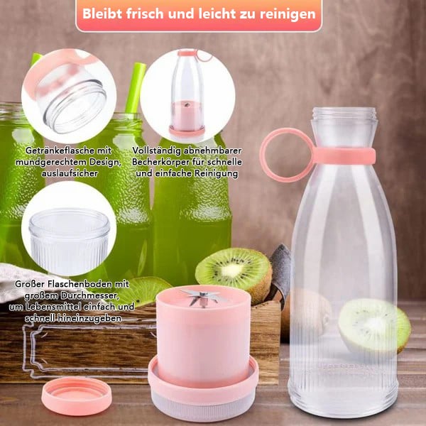 🎄 Offres Spéciales pour Noël 🎄 Extracteur de Jus Portable Best-Seller | 🌟 Savourez du jus frais à tout moment, partout ! - Image 4